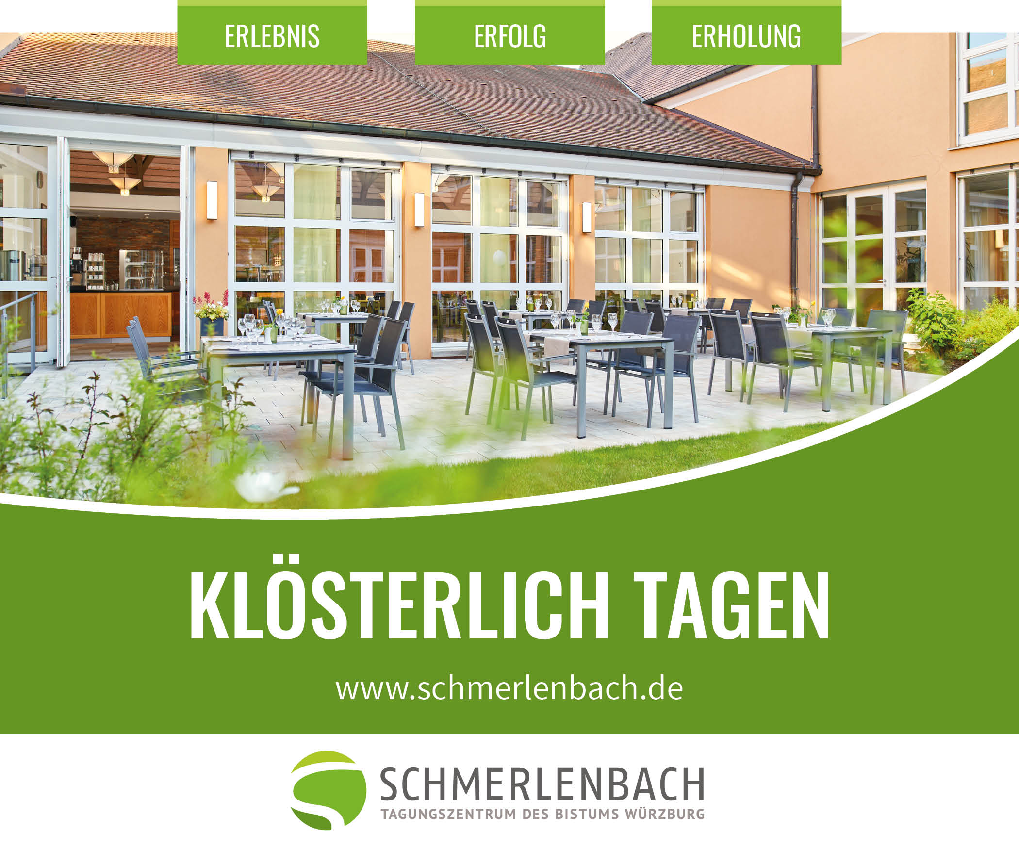 Anzeige Tagungszentrum Schmerlenbach