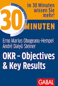 Buchcover Erno Marius Obogeanu-Hempel - 'OKR – Objectives & Key Results'